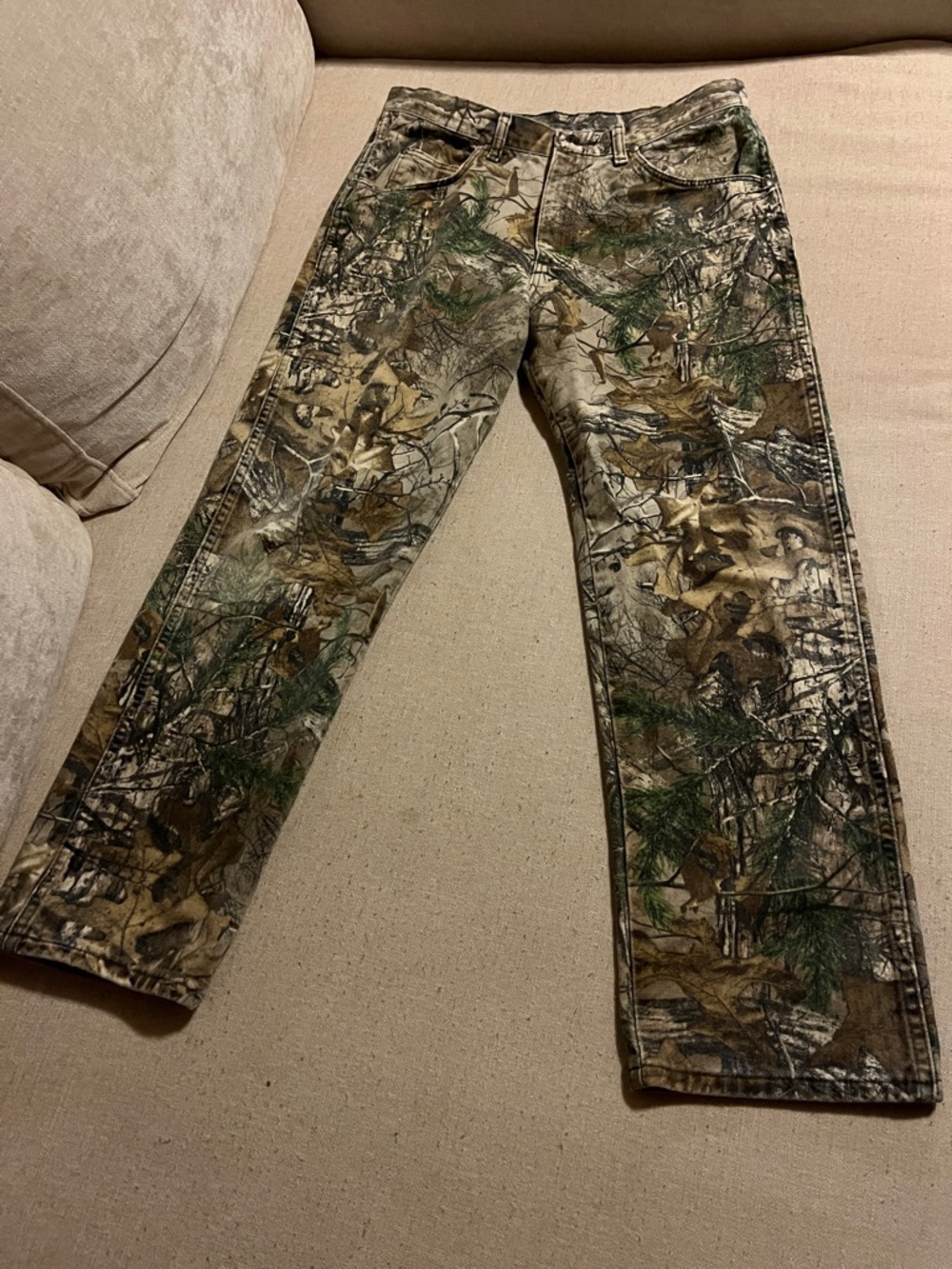 Vintage Wrangler Pro Gear Realtree Camouflage Jeans 34x30